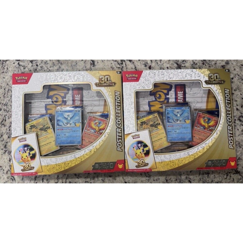 Pokemon TCG 30th Anniversary Celebration Poster Collection Box (2)